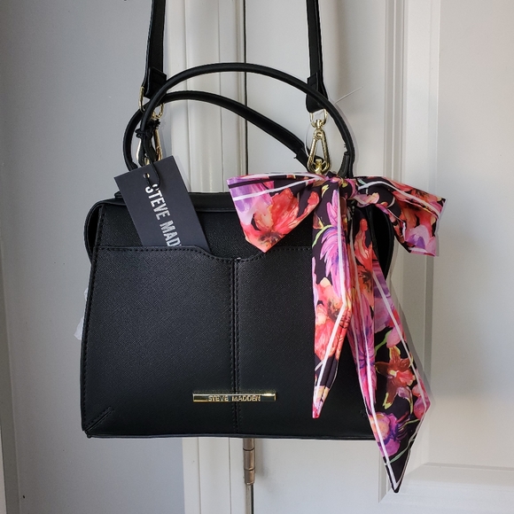 SALE Steve Madden Black Breese Crossbody - Picture 7 of 16